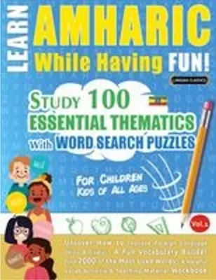 Obrázek produktu pro Learn Amharic While Having Fun! - For Children
