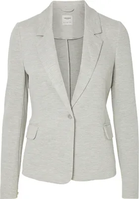 Produktbild von Vero Moda VMJULIA, Weiblich, Grau, Blazer, Erwachsener, Fit and Flare coat, Grey,Light Grey Melange