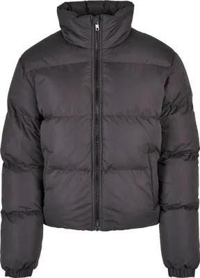 Produktbild von Urban Classics Ladies Short Puffer Winterjacke schwarz - XL