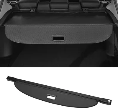 Produktbild von Kofferraum ausziehbare Laderaumabdeckung für Hyundai IX35 2010-2015 Heckklappenablage Gepäcksicherheitsabdeckung Schattenschutz Privatsphäre Bildschirmabdeckung Glanzschwarz