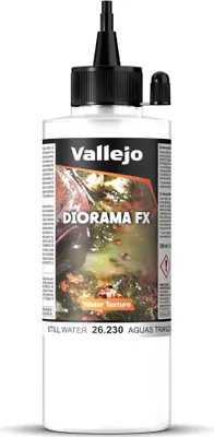 Immagine prodotto di Vallejo Diorama FX Vernice Acrilica Effetti Diorama Acqua con Finitura Realistica, 200 ml. Per Simulazioni di Terreno, Terra, Neve, Acqua e Fango per Modellismo