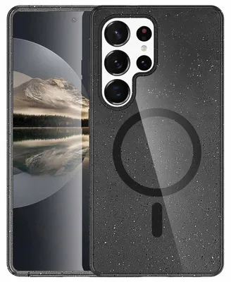 Obrázok produktu pre imoshion Sparkle Zadný kryt s MagSafe pre Samsung Galaxy S24 Ultra - Glitter Black