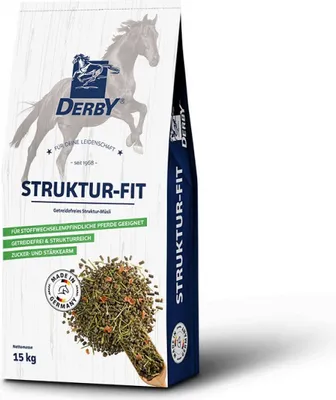 Produktbild von derby Pferdefutter Struktur Fit - 15 Kilogramm