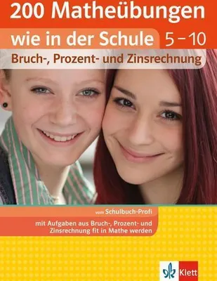 Produktbild von 200 Matheübungen wie in der Schule 5. - 10. Klasse