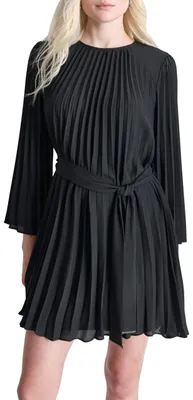Produktbild von DKNY, Kleider für Damen, Blazer-Kleid mit langen Ärmeln, Schwarz, Größe 40