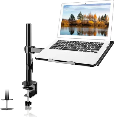 Produktbild von Suptek Monitor Halterung Laptop Arm 13-27 Zoll Monitor 15.6 Zoll Notebook
