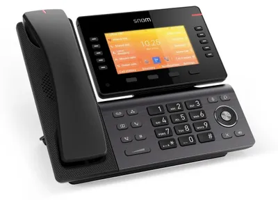 Zdjęcie produktu dla Snom D892M, IP Phone, Czarny, Biurko / Ściana, Linux, TFT, 12,7 cm (5")
