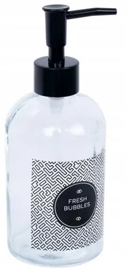Immagine prodotto di Distributore di sapone liquido Coma in vetro per il bagno