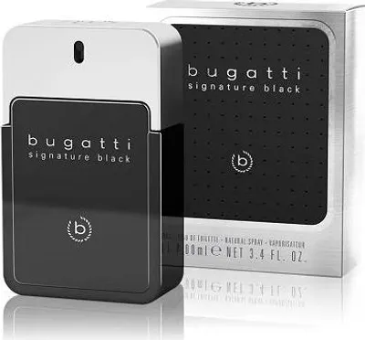 Obrázek produktu pro Bugatti Signature Black toaletní voda pro muže 100 ml