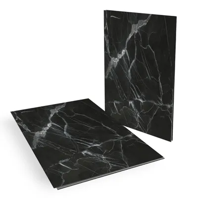 Produktbild von Muster Klick-Vinyl-Fliese Marmor-Stein-Optik XL inkl. Trittschalldämmung – Matt Oberfläche – DIY-Verlegung von STILEWO - Twilight Marmor