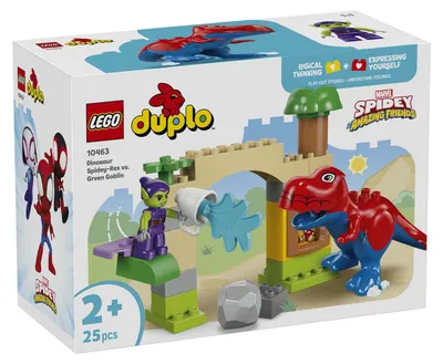 Productafbeelding van Spiderman met dinosaurus en Green Goblin