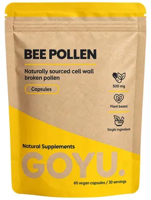 Productafbeelding van Goyu Bijenpollen Extract Capsules (60 capsules)