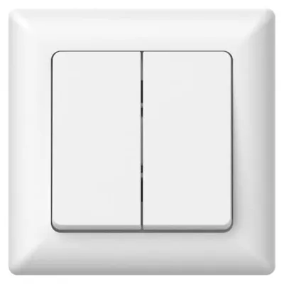 Produktbild von Unterputz-Kronleuchterschalter, Varia, weiß / 46107
