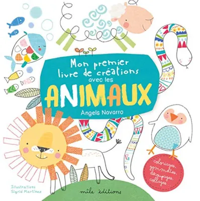 Image de Mon premier livre de créations avec les animaux