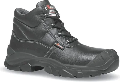 Produktbild von UPower Schnürstiefel EN20345 S3 SRC Jaguar UK Gr.44 Glattleder schwarz Kunststoffkappe