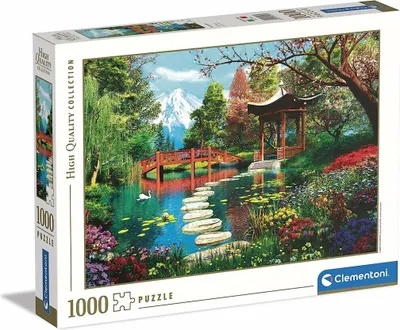 Immagine prodotto di Clementoni - Układanka Puzzle Fuji Garden 500 elementów - Wysokiej Jakości