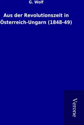 Produktbild von Aus der Revolutionszeit in Österreich-Ungarn (1848-49)