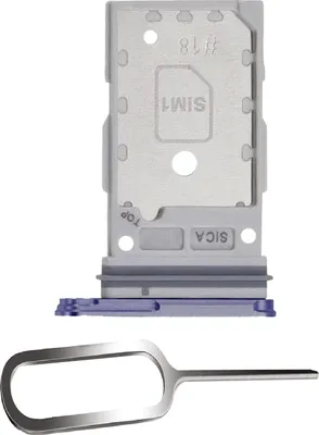 Produktbild von Samsung Galaxy S25 / Plus 5G Sim Karten Halter Tray Adapter Fach Stecker Slot Nadel Pin Dual Navy