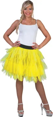 Produktbild von Petticoat/Onderrok/Tutu Volwassene Geel (one size)
