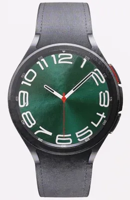 A studio shot of a Samsung Galaxy Watch 6 Classic LTE 47mm.