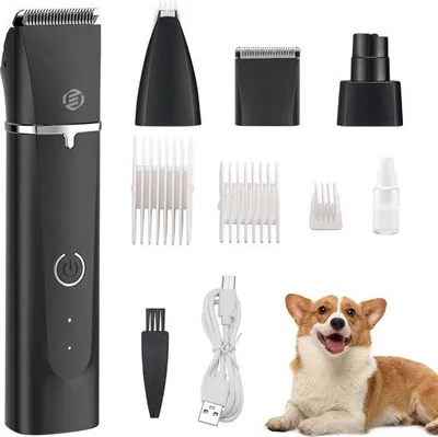 Produktbild von Tierhaar-Schneider - Tierhaar-Trockner - für dicke Haare - Tierhaar-Schneider für Hunde und Katzen - Haarschneider für dicke Fell - Tierhaar-Schneider mit 2 Gängen - für Hunde und Katzen