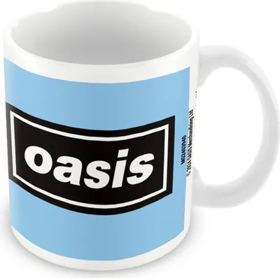 Obrázok produktu pre Oasis - Logo modré - Hrnček