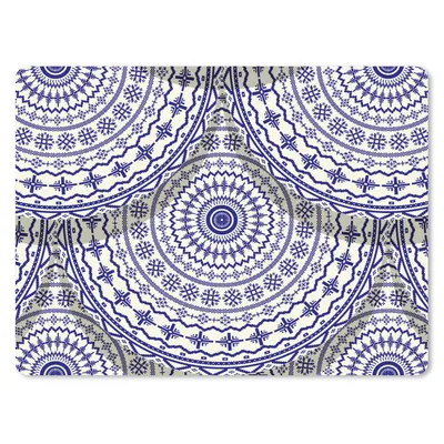 Produktbild von MuchoWow® Mauspad Mousepad Design - Delfter Blau - Muster 40x30 cm - Mousepads - Maus Mat - Pad - Mausunterlage - Anti Rutsch
