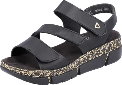 Produktbild von Rieker Komfort Sandalen Damen 31353533353536 Schwarz 39 EU