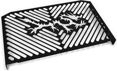 Obrázek produktu pro Kryt chladiče ZIEGER kompatibilní s Suzuki GSR 600 BJ 2006-11 Dragon black