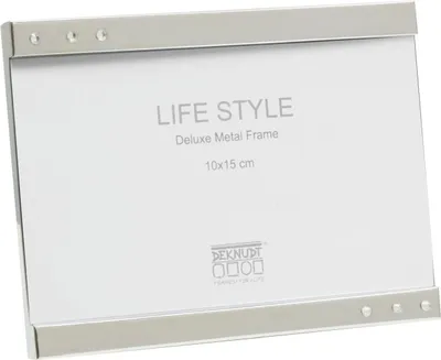 Zdjęcie produktu dla Deknudt ramka na zdjęcia S57MK1 srebrna z cyrkoniami 15x20 cm