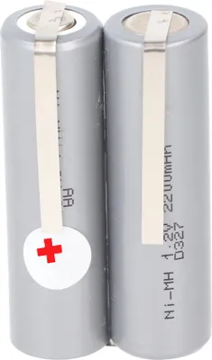 Produktbild von Rasiererakku NiMH 2,4V 2200mAh ersetzt z.B. den originalen Akkutyp 138 10609