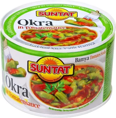Produktbild von SUNTAT Okra in Tomatensoße 350g