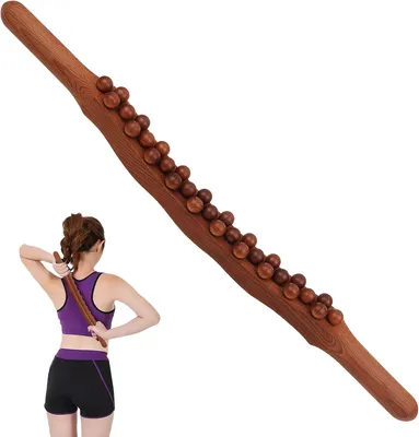 Productafbeelding van Gua Sha Houten Therapy Staaf: Volledige Lichaam Scraping Stick