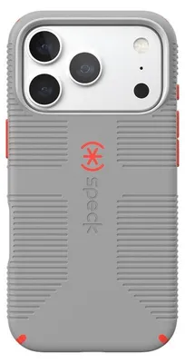 Produktbild von Speck Candyshell Grip MagSafe - iPhone 18 Pro / 17 Pro Hülle (Überzogenes Grau)