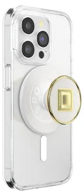 Produktbild von PopSockets Enamel Raviolo, Griffigkeit, Gold, Transparent, Weiß, 1 Stück(e)