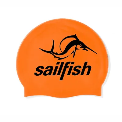 Zdjęcie produktu dla Sailfish Silicon Cap - czepek pływacki, kolor: pomarańczowy