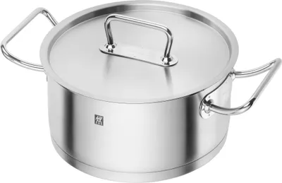 Produktbild von ZWILLING Bratentopf, 24 cm | rund | 18/10 Edelstahl