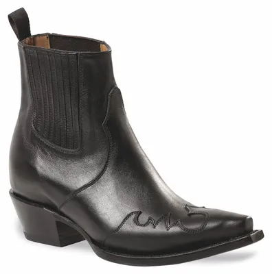 Produktbild von Stars & Stripes Damen & Herren Stiefelette Western Boots WB-89 Schwarz