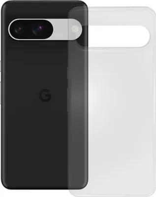 Produktbild von PEDEA Soft TPU Case für Google Pixel 9 + 9 Pro, transparent