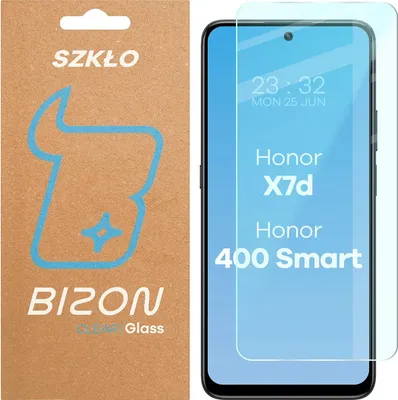Produktbild von Gehärtetes Glas für Honor X7d / Honor 400 Smart, Bizon Glass Clear 2