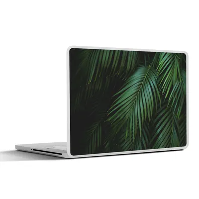 Produktbild von MuchoWow® Laptop Aufkleber Sticker Cover Palmenblätter - Palmen - Tropisch 40x30 cm - Laptop Dekoration - Selbstklebend