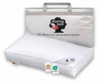 Produktbild von dormabell premium Gänsedaunen Nackenstützkissen Kopfkissen 40x80