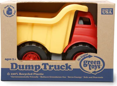 Zdjęcie produktu dla Green Toys Dump Truck, Wywrotka, 1 lat(a), Plastik, Czerwony, Żółty