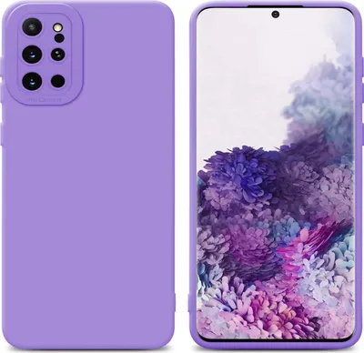 Produktbild von Cadorabo Hülle für Samsung Galaxy S20 PLUS Schutz Hülle in Lila TPU Silikon Etui Case Handyhülle