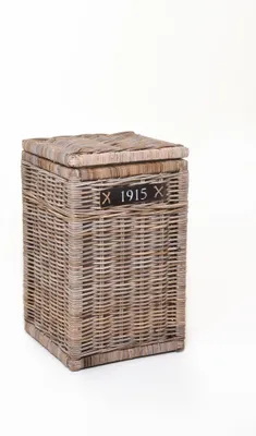 Immagine prodotto di Cestino portabiancheria MIA in rattan naturale 40x40x65 cm