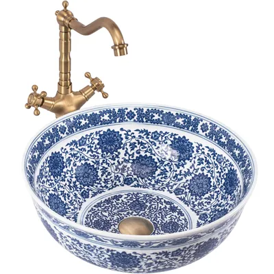 Produktbild von Rea Aufsatzwaschbecken Bella Round White