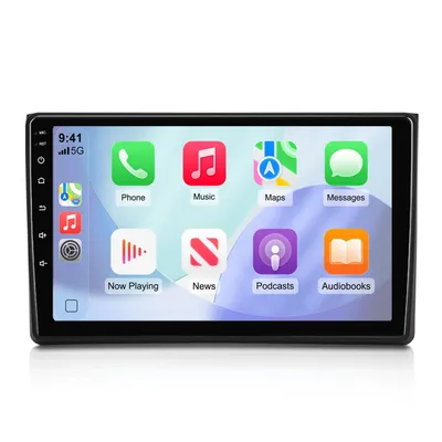 Obrázek produktu pro Android autorádio 9 palců 64 GB pro Audi A4 B6/B7 (2000–2009) s CarPlay a Android Auto navigací a Bluetooth