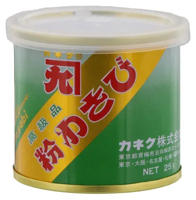 Zdjęcie produktu dla Kaneku Wasabi Powder 25g - Pikantny, autentyczny proszek wasabi z Japonii