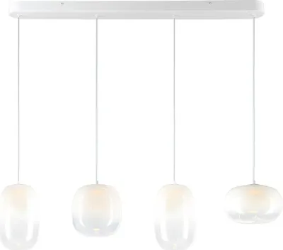 Immagine prodotto di Lampada a sospensione Milagro VASO bianca a 4 luci 15W LED 3000K