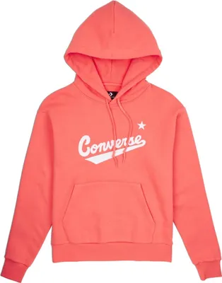 Produktbild von Converse Sweatshirts Scripted Logo Fleece Hoodie, 10022011A09, Größe: 158